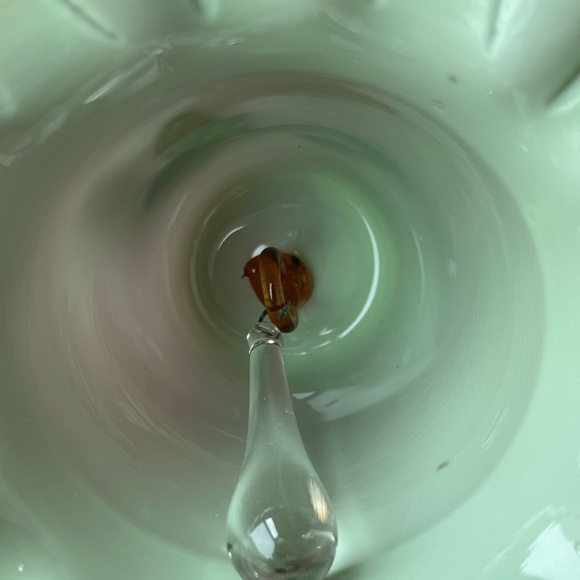 Antique 19th Century Victorian Stevens and Williams Glass Bell - Picture 8 of 8